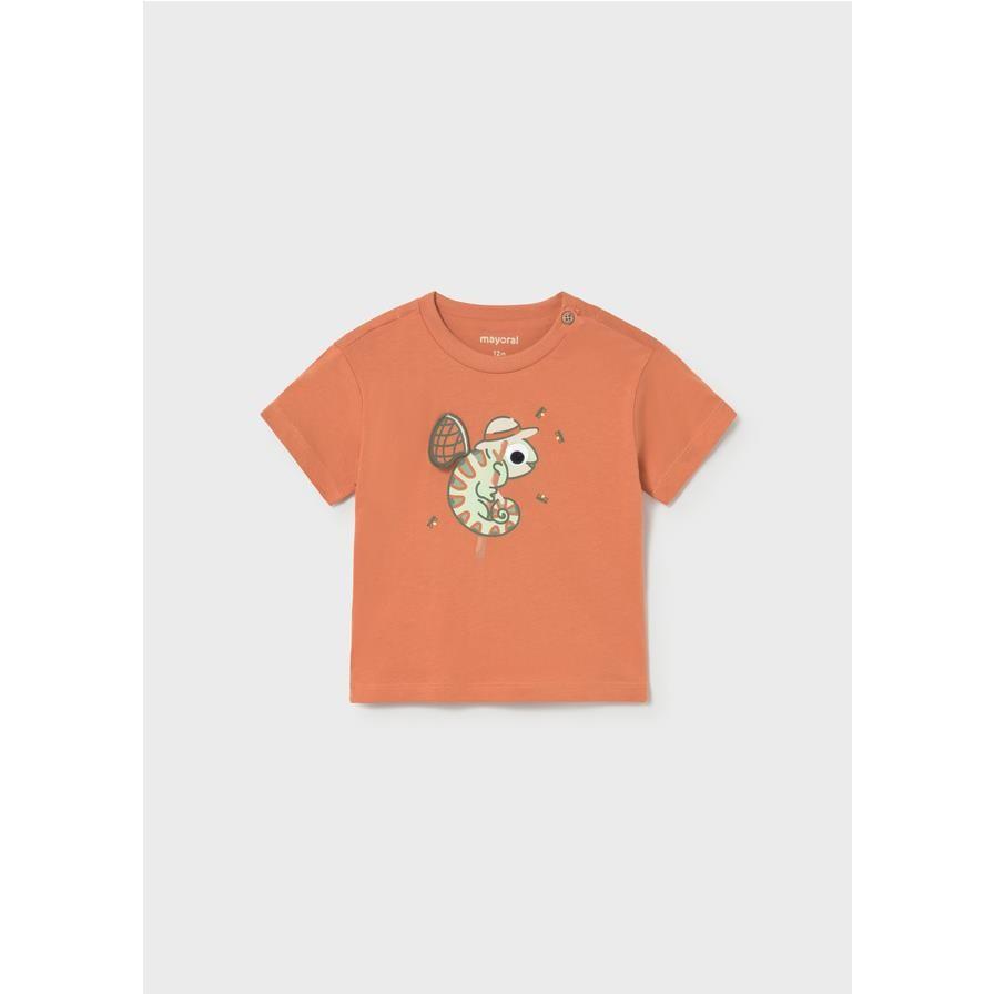 Mayoral - Camiseta de bebé con apliques PLAY para niños, diseño divertido y cómodo para uso diario en verano