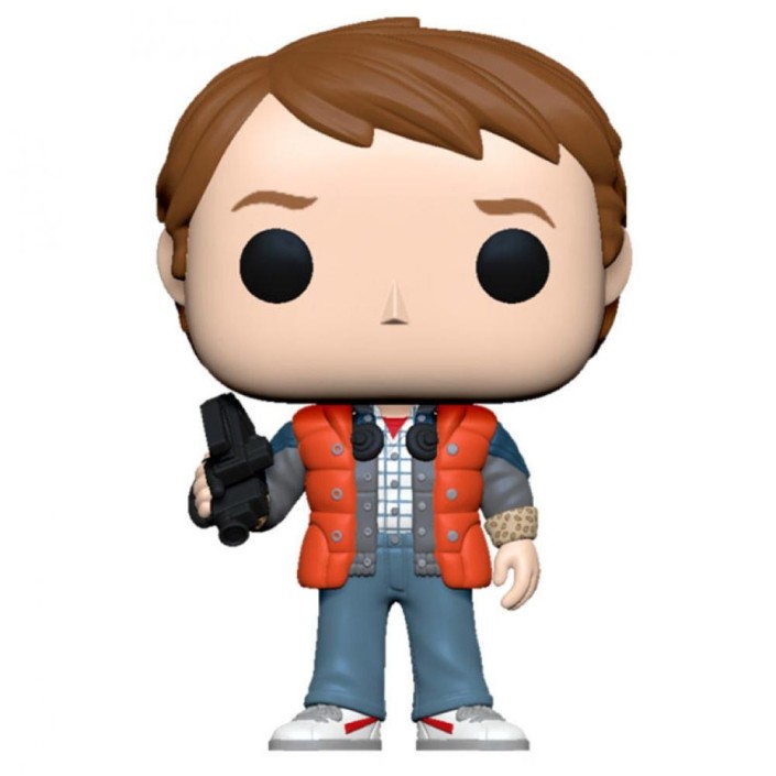 Figura Funko Pop! Películas Regreso al Futuro Marty con chaleco Modelo 961 | 48705 - Original - Figuras Miniaturas Coleccionables Para Exhibición - Idea De Regalo - Mercancía Oficial - Juguetes Para Niño