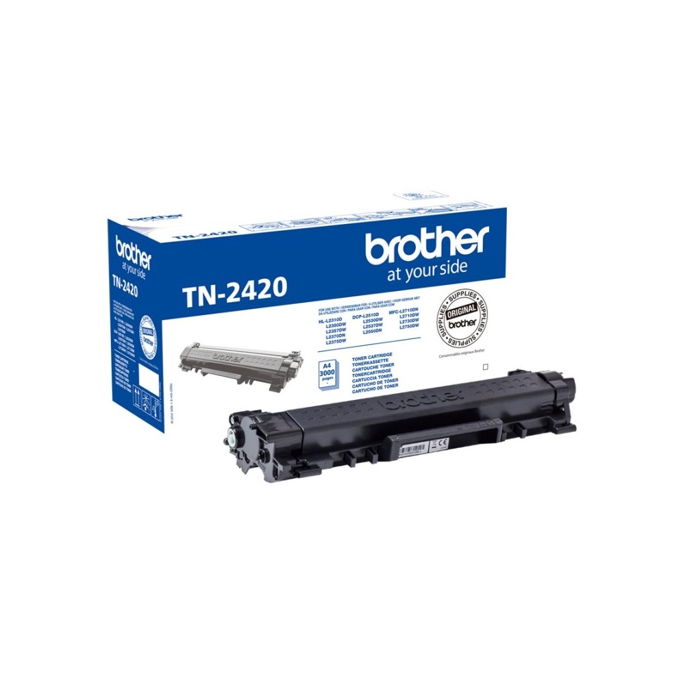 Brother Tóner TN2420 Negro
