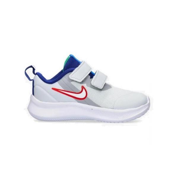 NIKE STAR RUNNER 3 TDV GRIS/BLANCO 013