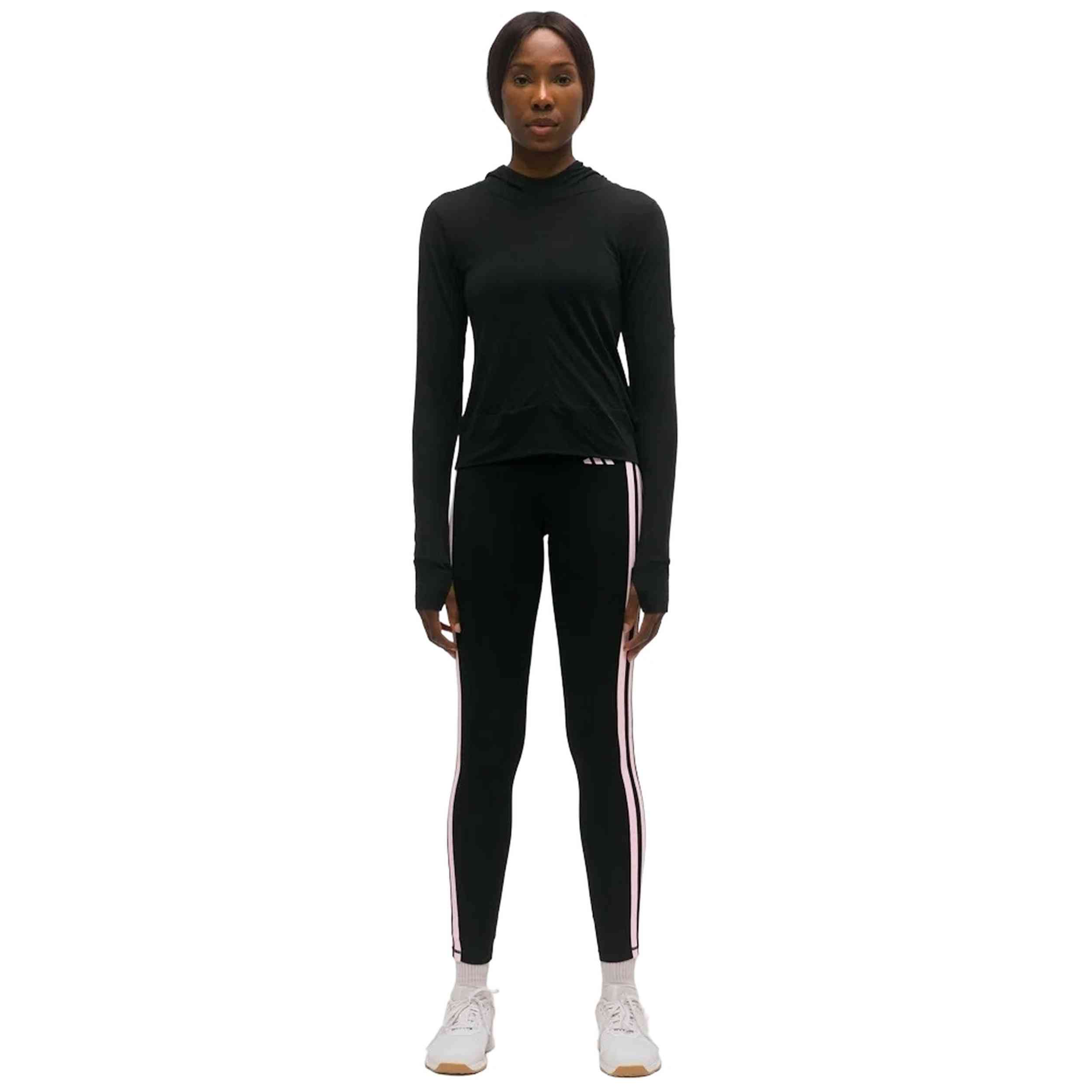 Sudadera Con Capucha Adidas modelo Soft Lux Sheer para Mujer en color Negro
