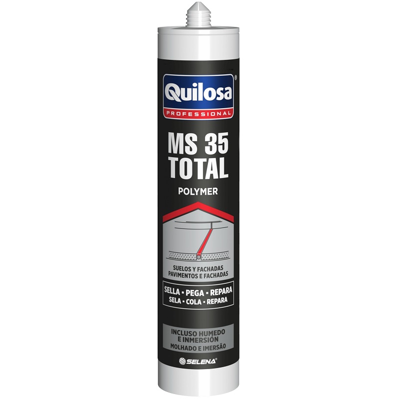 SINTEX MS-35 TOTAL GRIS 300ml USO GENERAL, LIJABLE, PINTABLE, ELASTICIDAD GRANDE