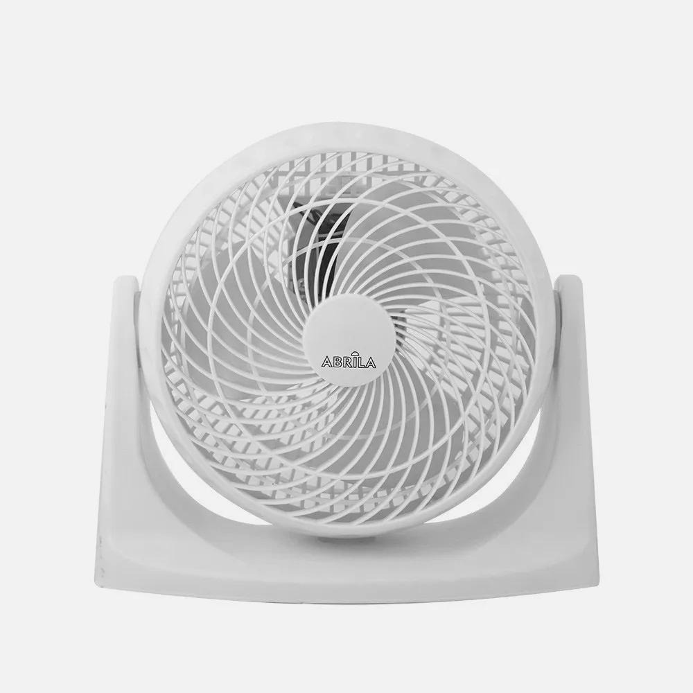 Ventilador de Sobremesa Balboa Blanco / Negro - 3 Velocidades 50W – Compacto, Potente y Silencioso para el Hogar