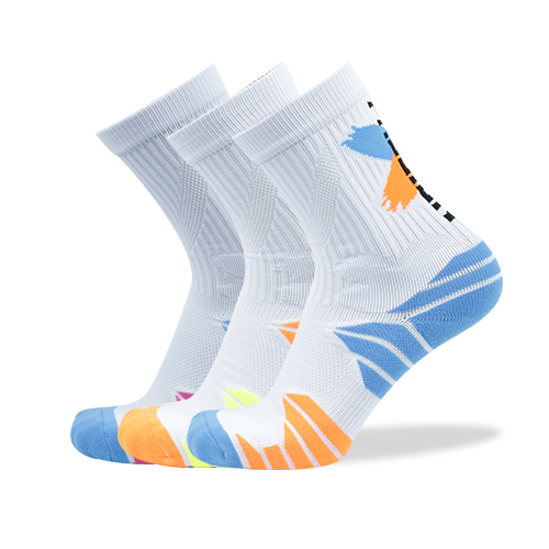 TK 3Pares De Calcetines Deportivos Profesionales Para Hombres Y Mujeres Altura De Pierna Alta Material COTON Para Ciclismo Fútbol Baloncesto Running Trekking