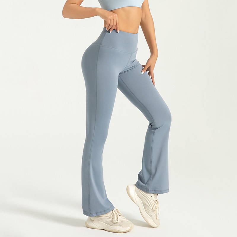 TK Pantalones acamanados de yoga with high Belt y augmentation de glúeos, medias Deportativas transpirables sin costura para fitness nude