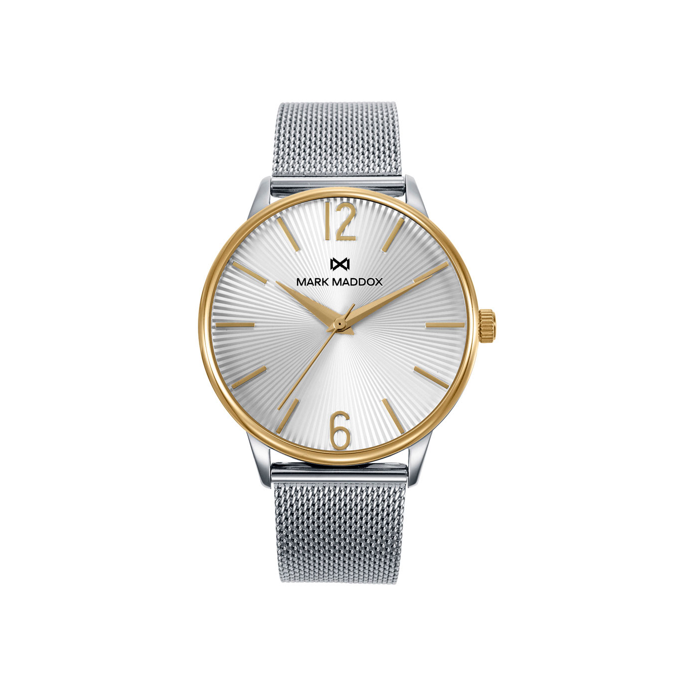 Mark Maddox Reloj Acero Ip Dorado Brazalete Sr Mm HM1025-85 , para Hombre