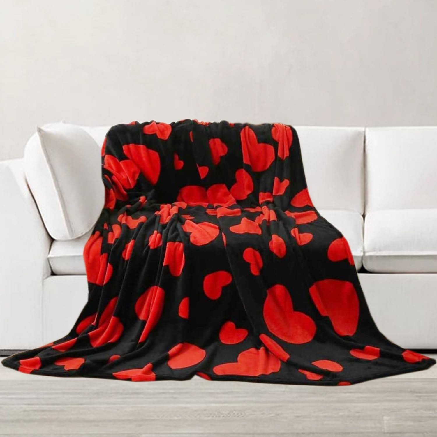 Manta de Franela para Sofá, Manta de Franela para Cama, Manta para Mascotas, Mantas Ligeras, Extra Cálido, Sobrecama, Caliente, Transpirable para Invierno