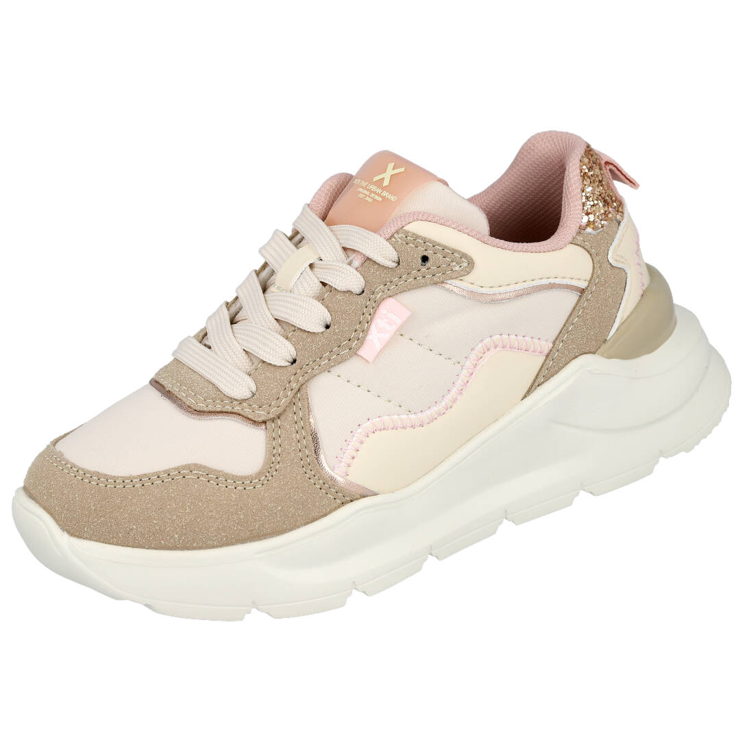 Shoes Zapatillas Deportivas marca Xti para niña en color beig