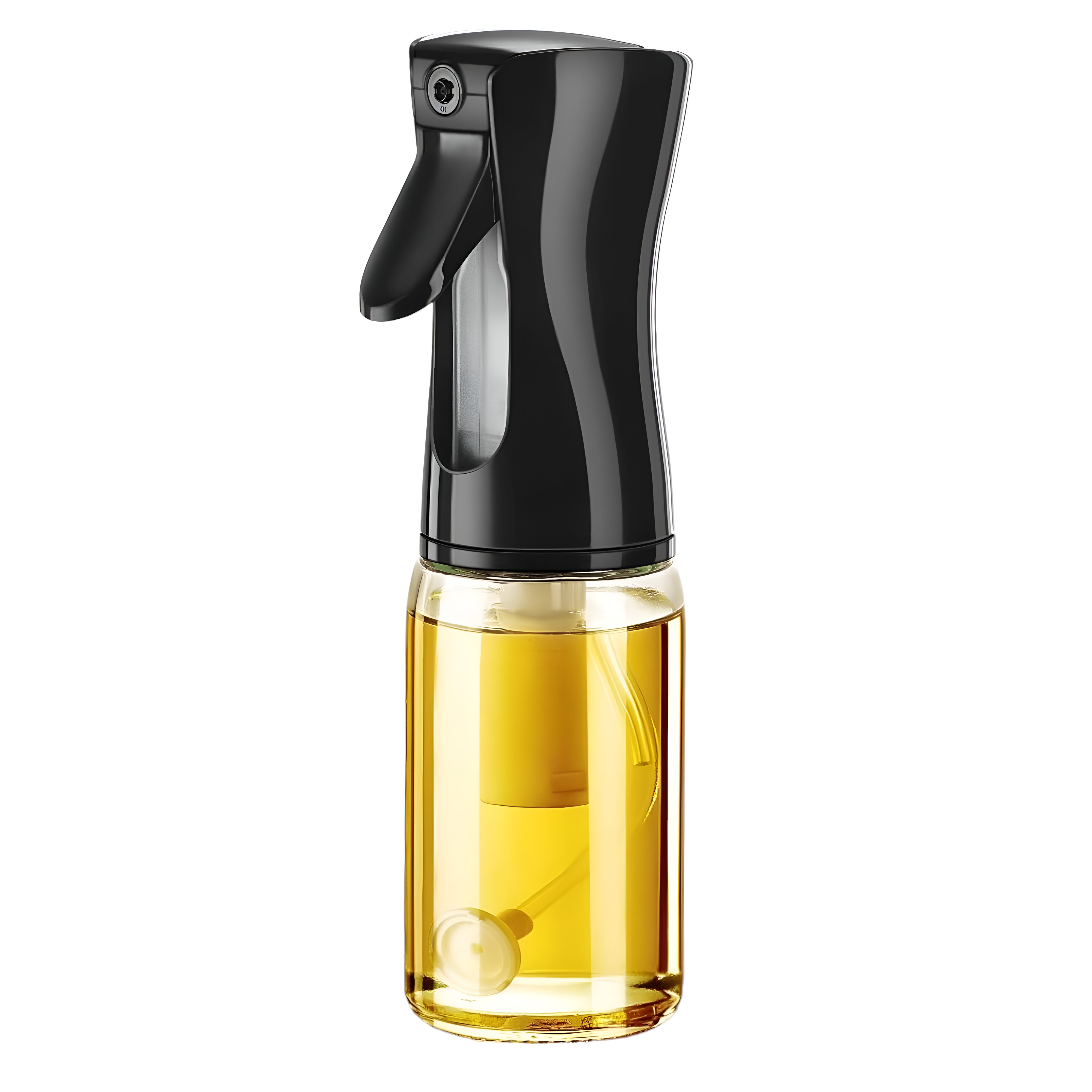 Pack x2Uds. - Aceitera y Vinagrera con Spray - Recipiente de Vidrio - Capacidad de 220ml - Kitchen&Go.