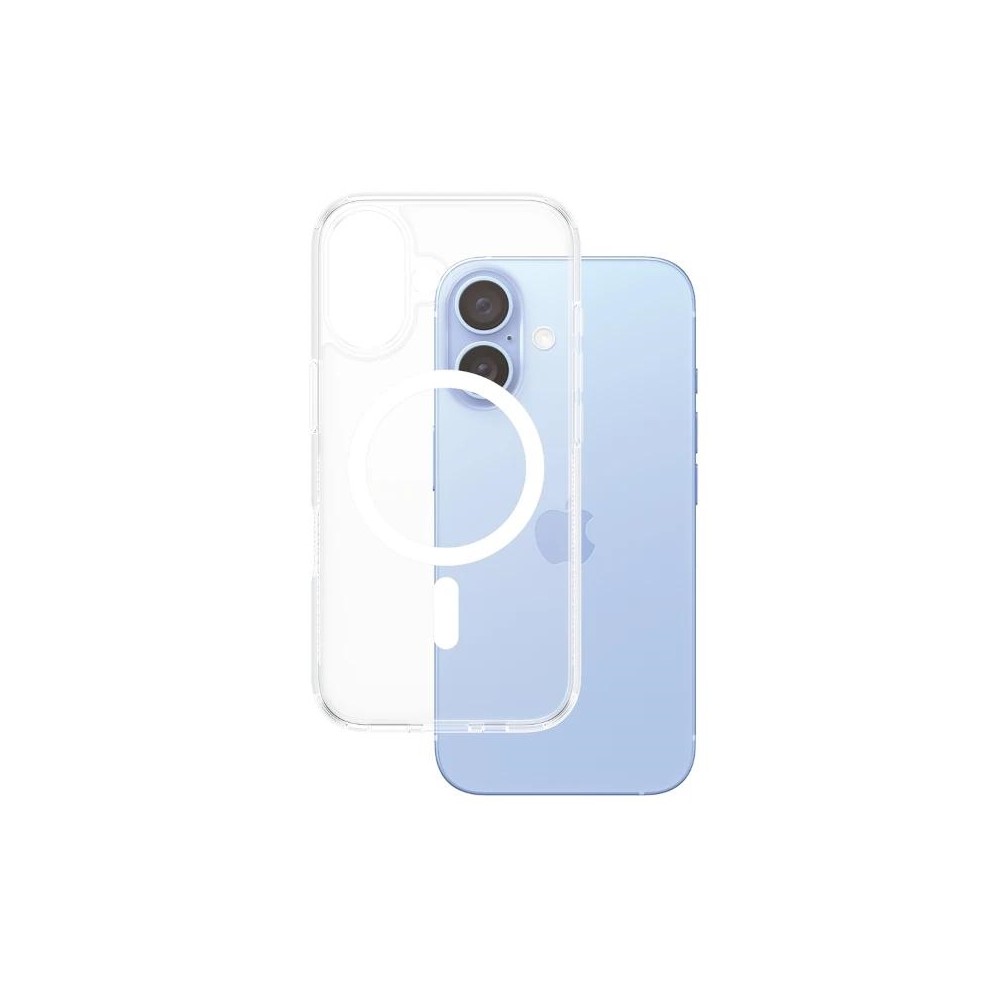 PanzerGlass Case con White MagSafe iPhone 16