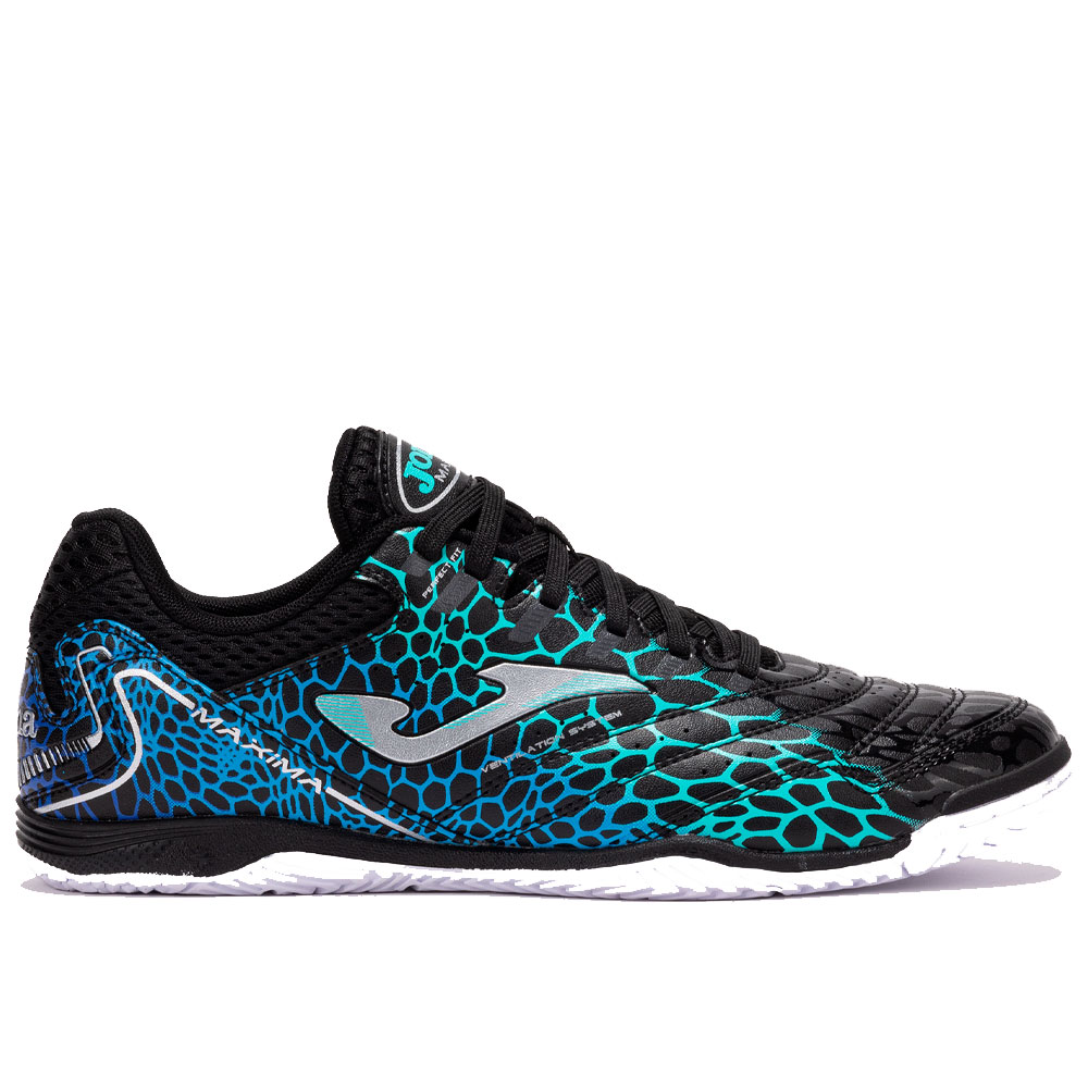 Zapatillas Futbol Sala Joma Maxima 2531 Negro Turquesa Indoor 106120  Calzados DEPORTES FUTBOL-SALA Joma MARCAS