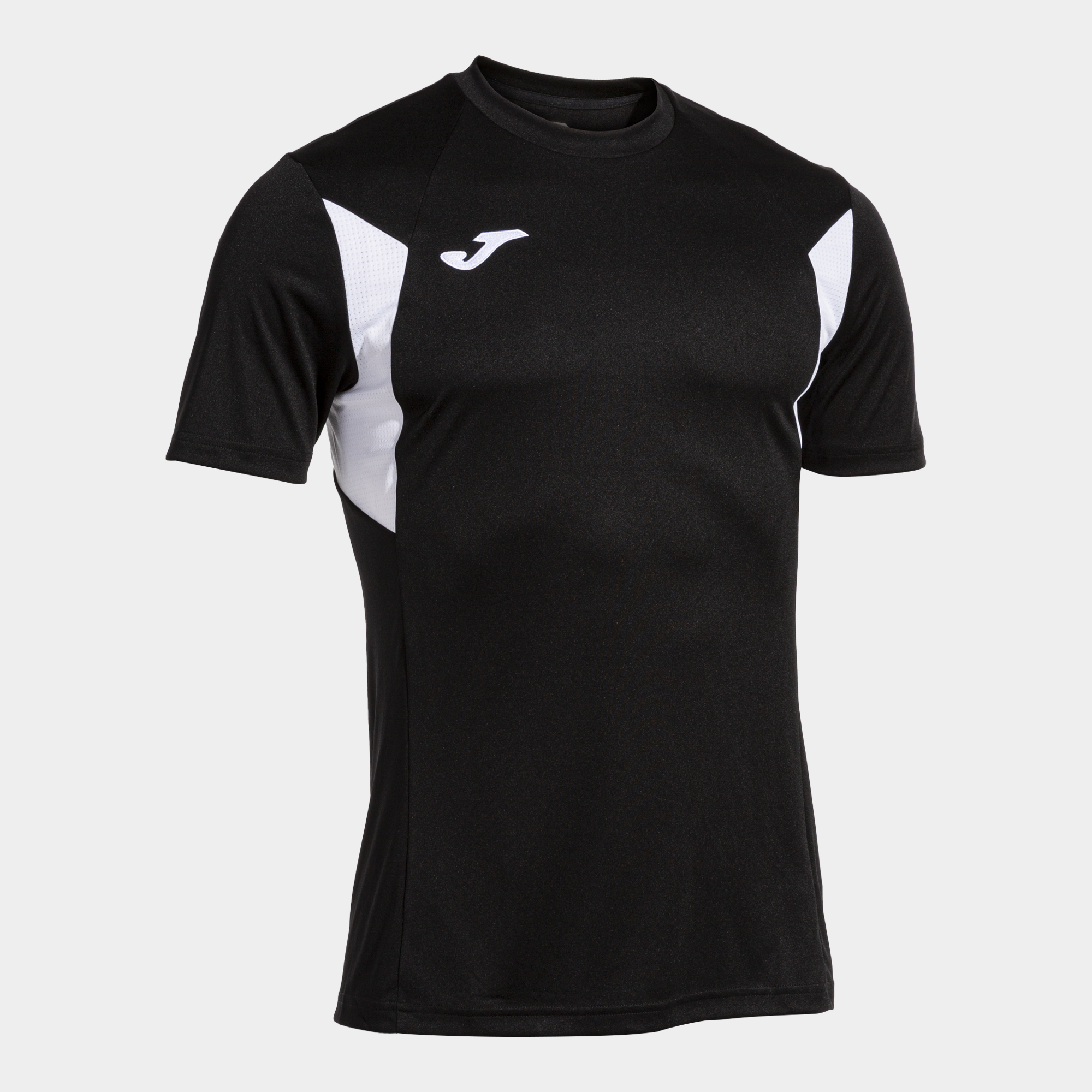 Camiseta M/C Hombre Joma Winner III 103150 Negro Blanco 102 Elástica