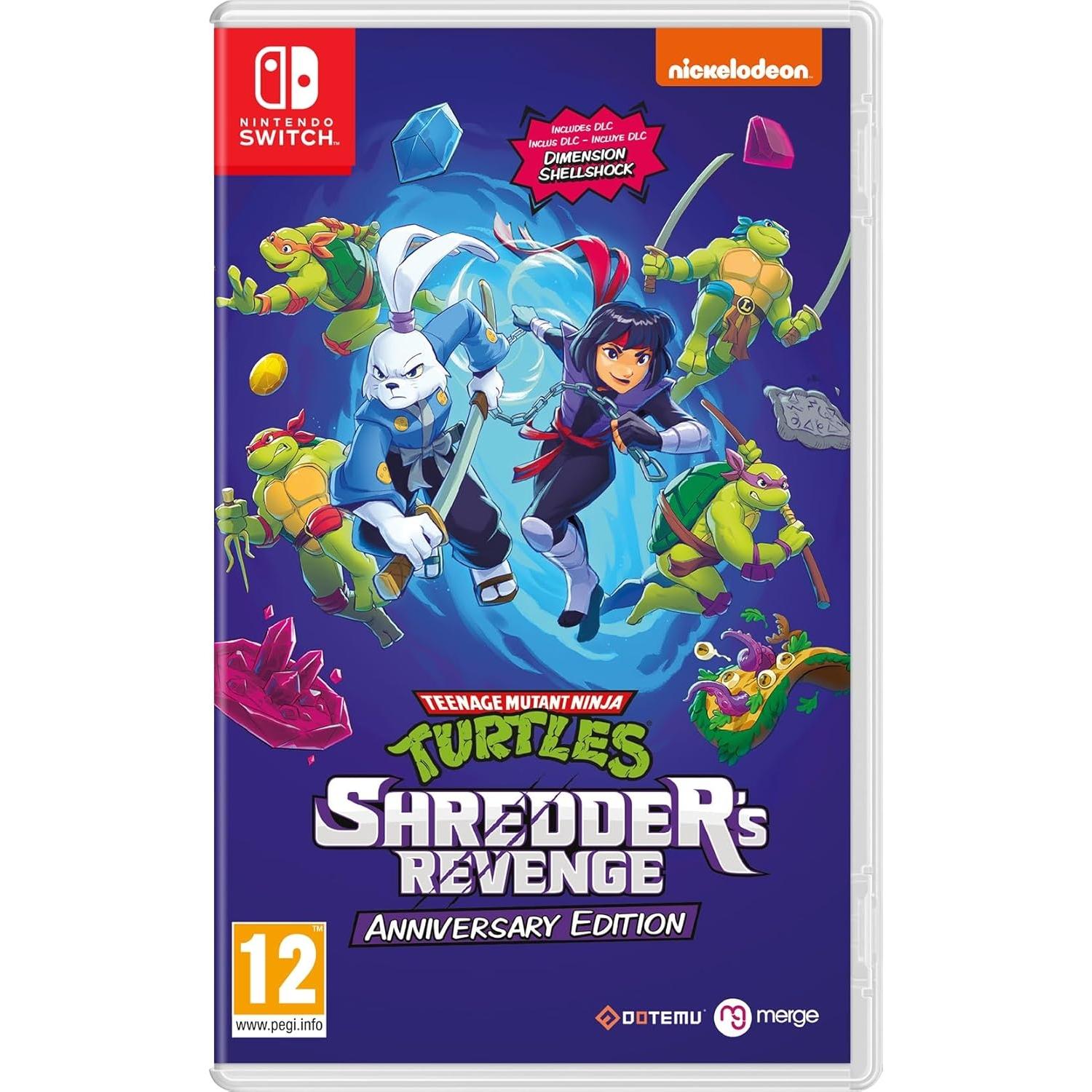 Teenage Mutant Ninja Turtles: Shredders Revenge - Anniversar Juego para Consola Nintendo Switch [PAL ESPAÑA]