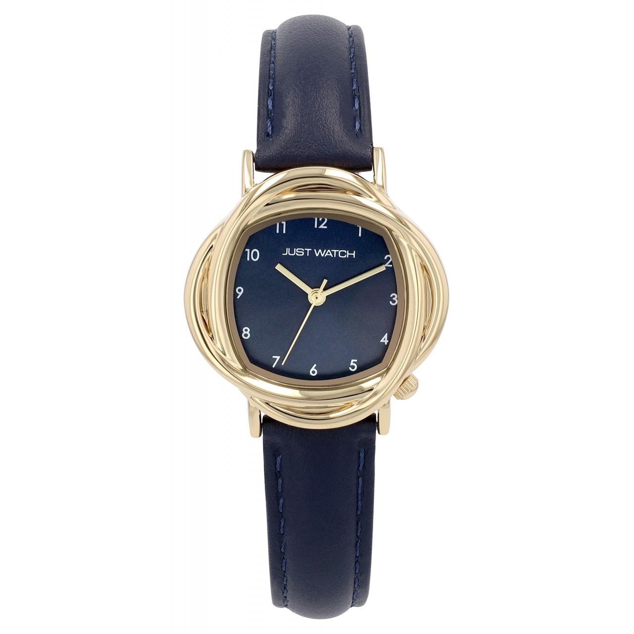 Reloj Just® Mujer com Bracelete em Pele Genuína