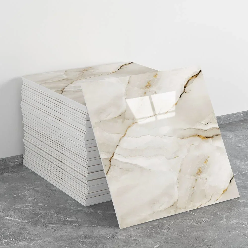 TK Pegatinas De Pared Autoadhesivas De Aluminio Imitación De Azulejo Para Cocina Y Baño Decoración Antihumedad Patrón De Marmol PVC