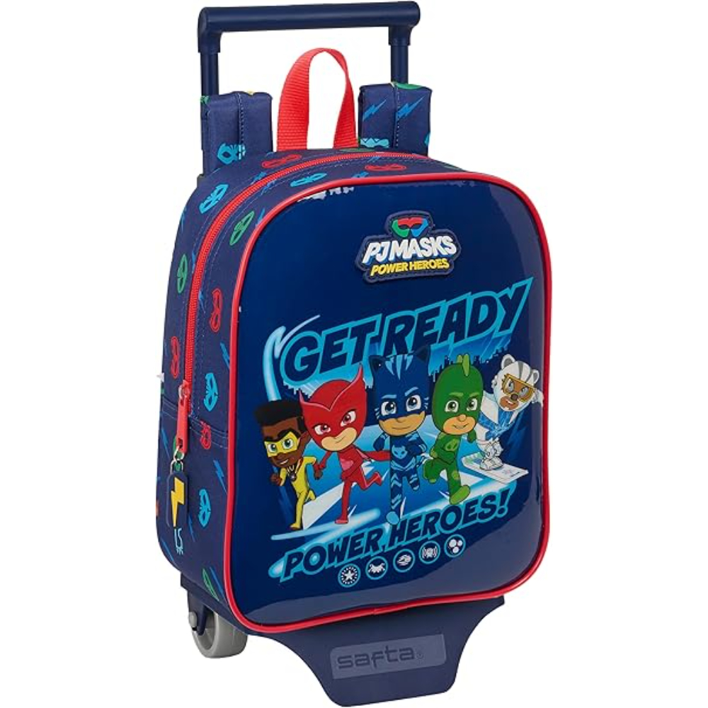 PJ Masks Safta Mochila Trolley con ruedas Guardería Ready 83477