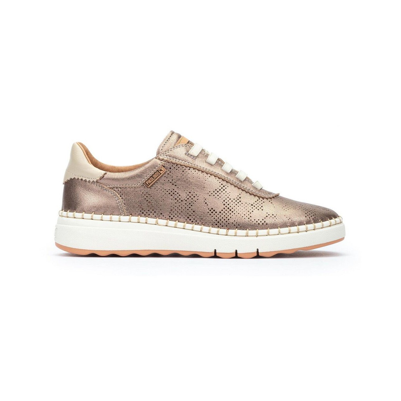 PIKOLINOS 6621CLC1 Zapatillas casual de mujer bronce PIEL 525
