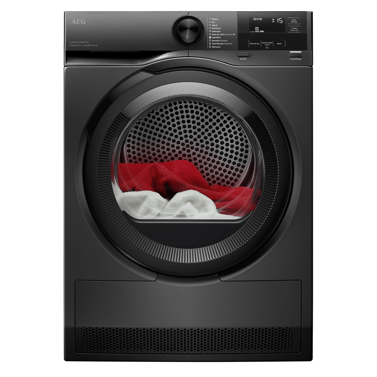 AEG - Secadora con Bomba de Calor Serie 7000 SensiDry de 8 kg - TO7G8ABOBR