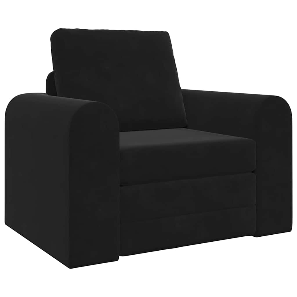 vidaXL Sofá cama 98 x 71 x 83 cm Terciopelo Multicolor