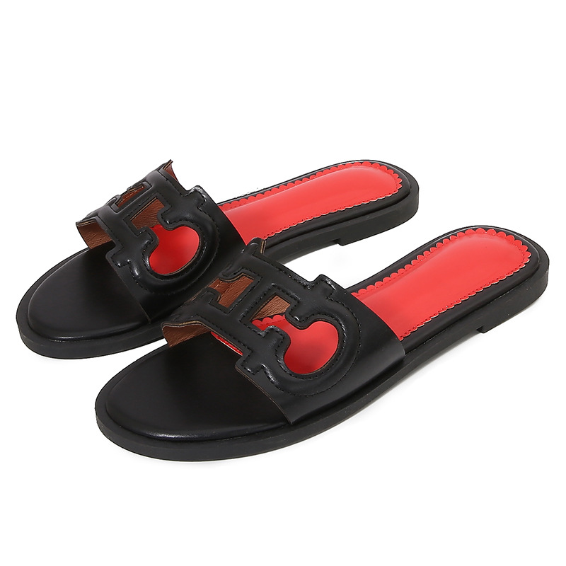 TK Sandalias planas de una sola línea para mujer, zapatos de viaje de verano de alta gama, ligeras y de lujo, a la moda, para playa, 2025