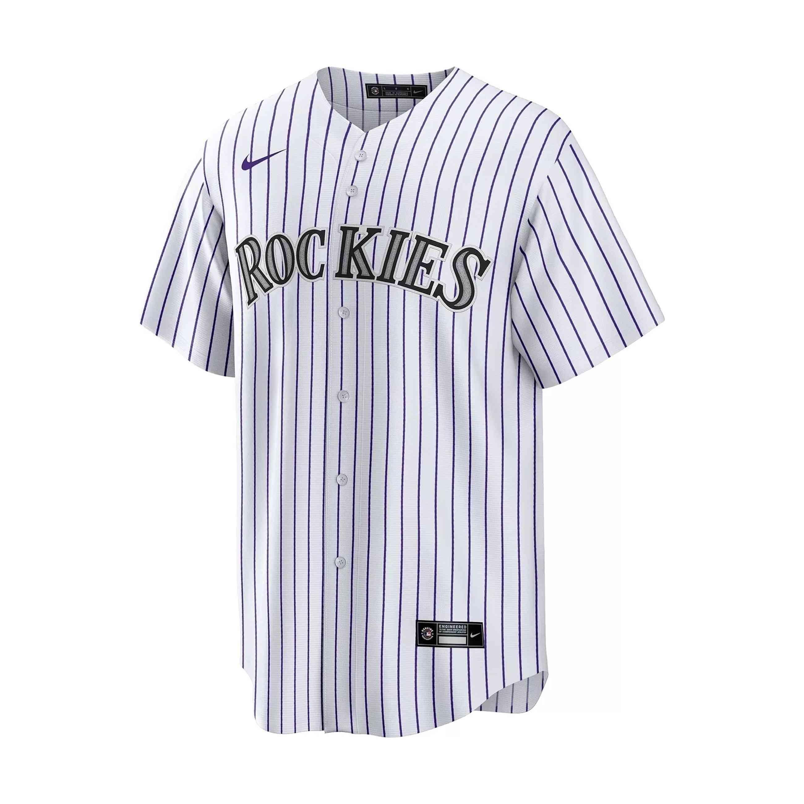BEISBOLERA NIKE BLANCA COLORADO ROCKIES HOME JERSEY