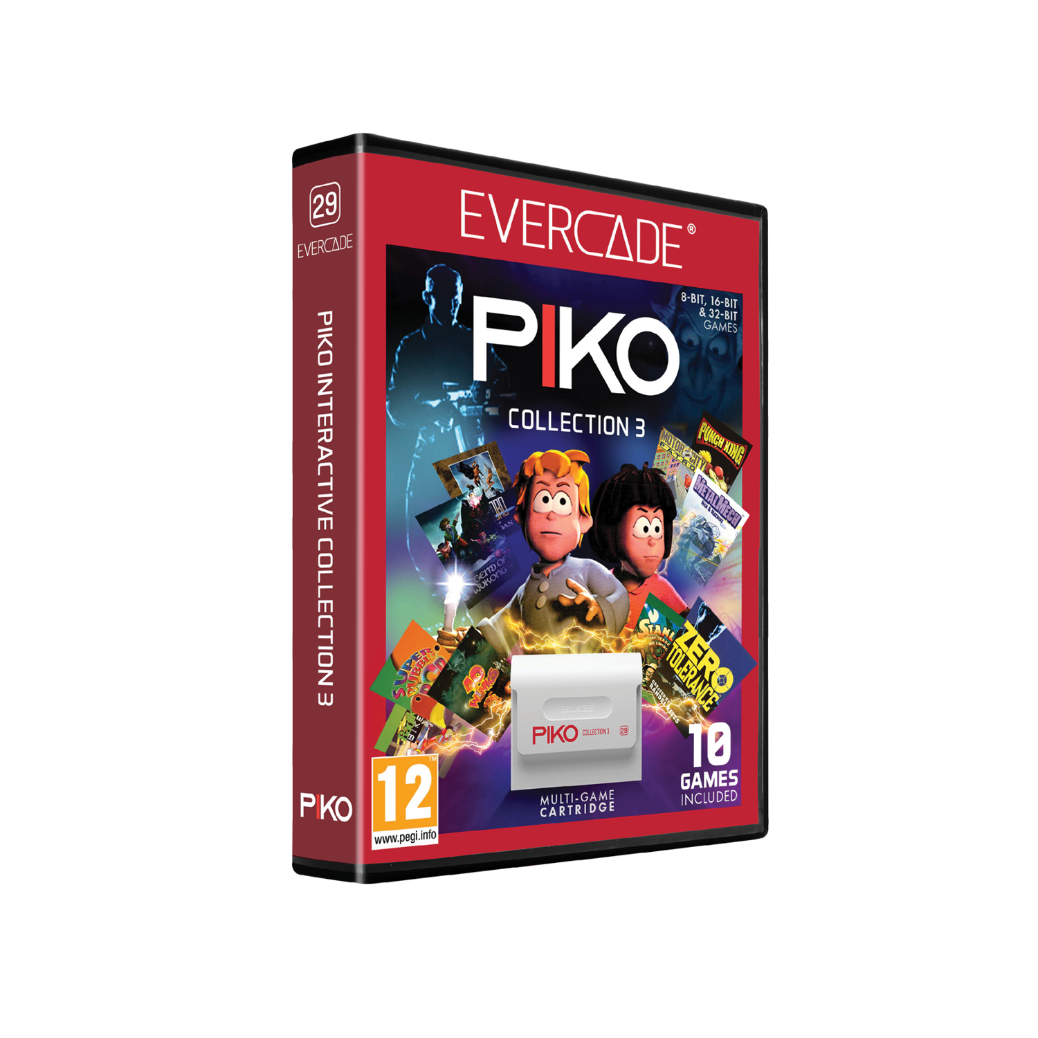 Cartucho Evercade Piko Collection 3 - Nuevo precintado - PAL España