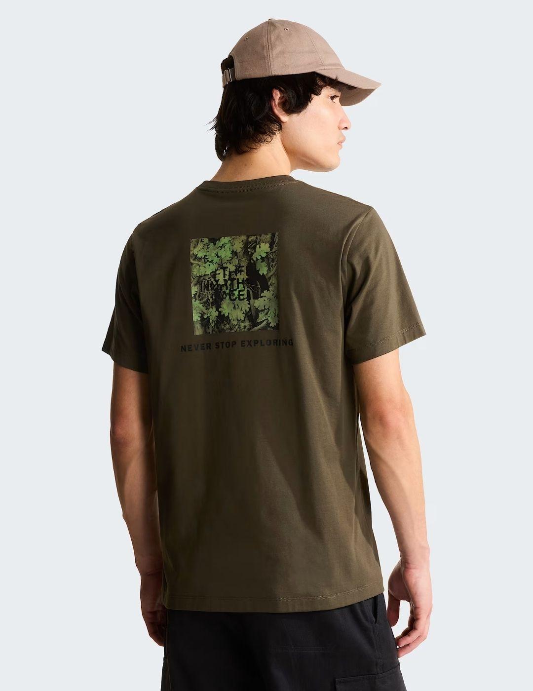 Camiseta The North Face Yosemite Oak Box Verde Hombre