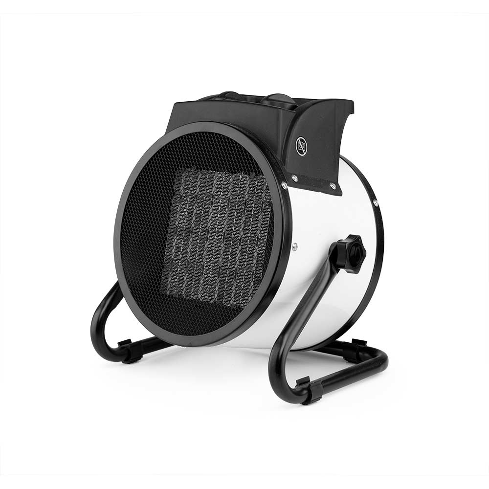 Orbegozo FHR 3055 Calefactor Cerámico Profesional 3000W – Termoventilador Industrial para Taller y Garaje, 2 Niveles de Calor, Función Ventilador Aire Frío, Termostato Regulable y Sistema de Seguridad