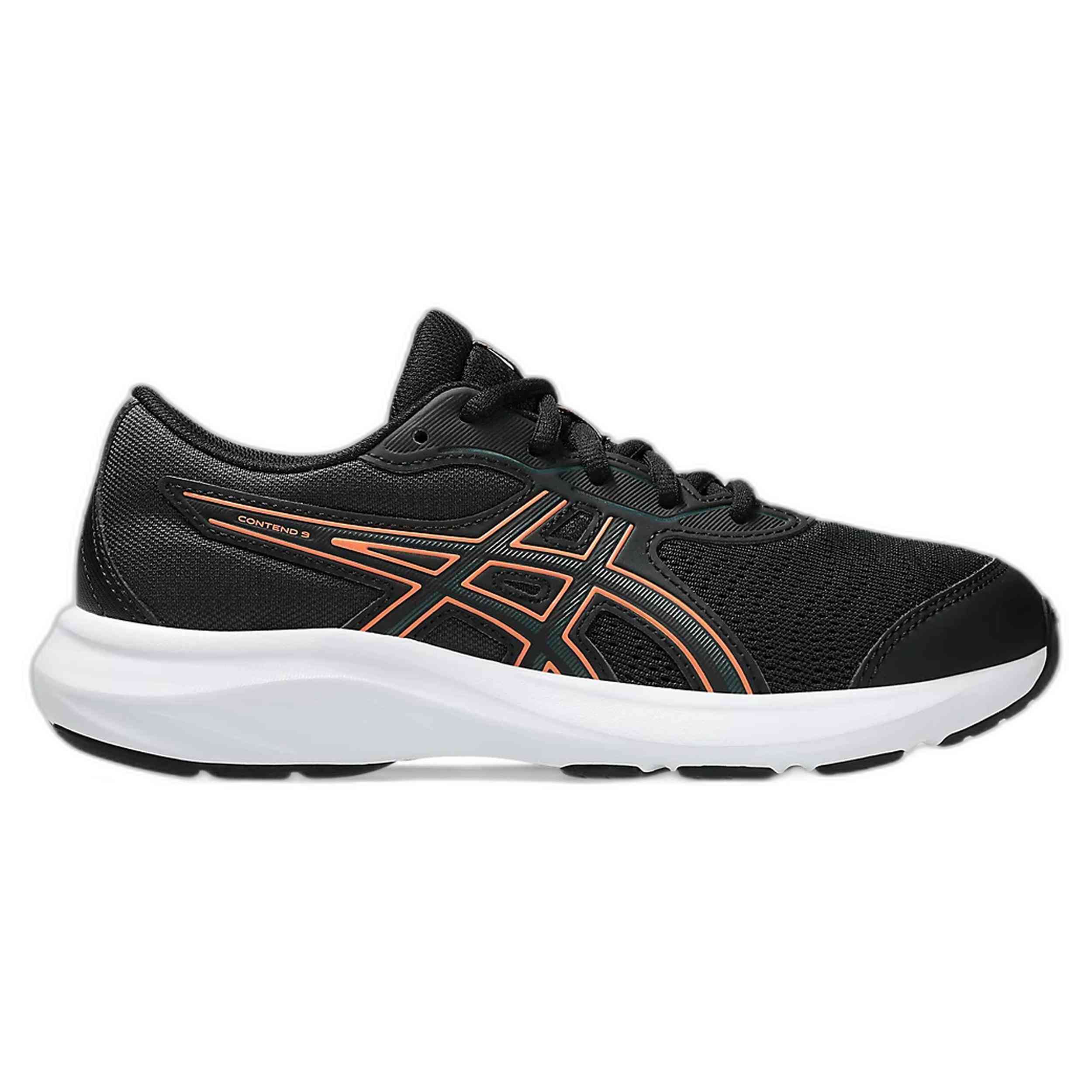 Calzado Running marca Asics modelo 1014A337-005 para kids en color negro