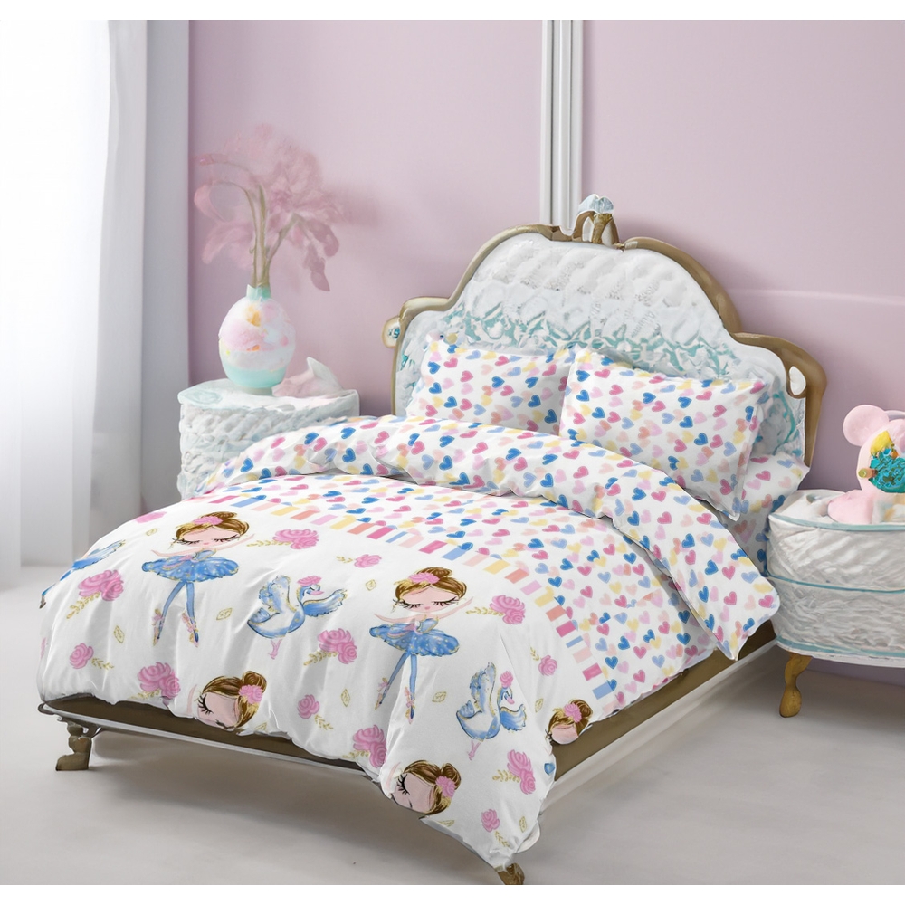PLUSHOME Juego Funda Nórdico Cama 90-180cm 3 o 4 Piezas Poliéster 100% Microfibra