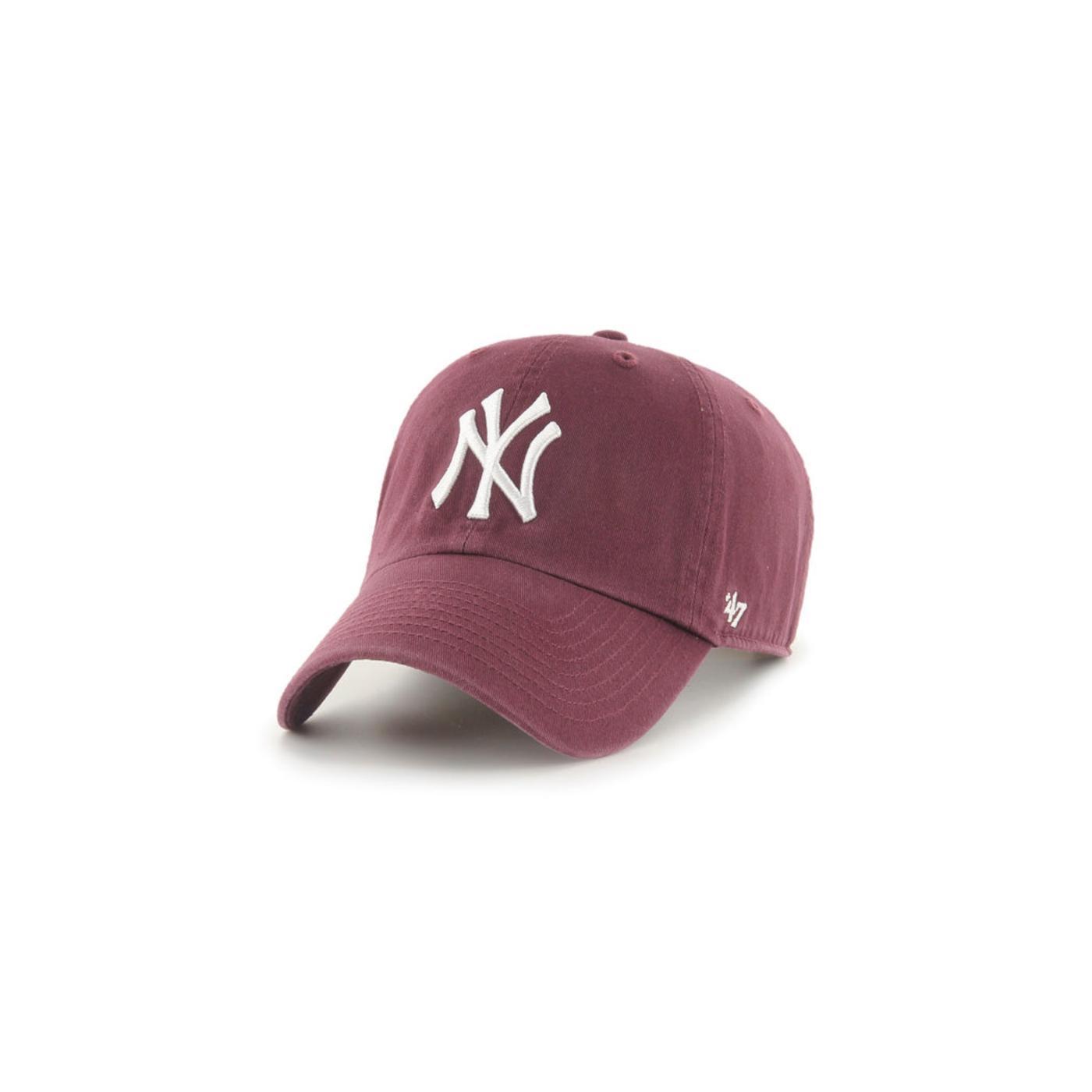 47 GORRA GRANATE NY