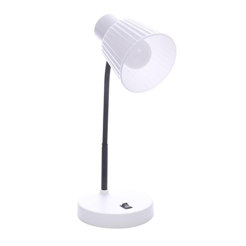 Bel Air Home - Lámpara de Escritorio DALLAS | Metal, Altura 40cm, Base 15cm | Interruptor ON/OFF, Ideal Oficina y Mesita Noche | E-27
