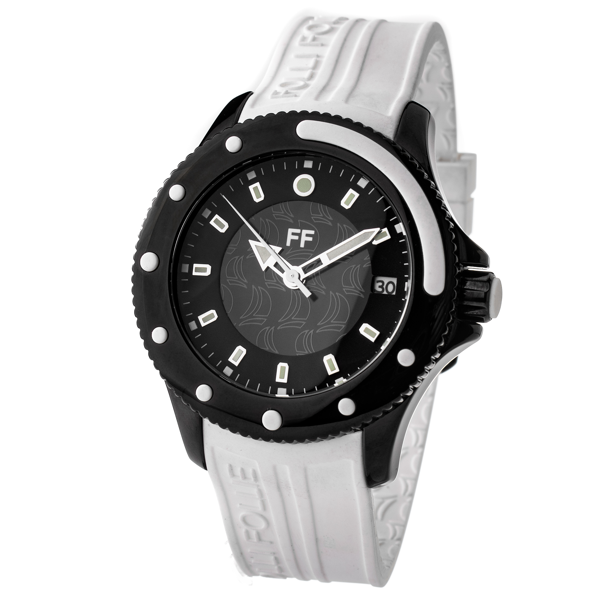 Folli Follie Reloj Mujer Analogico Cuarzo con Correa de Acero inoxidable WF1Y002ZDW