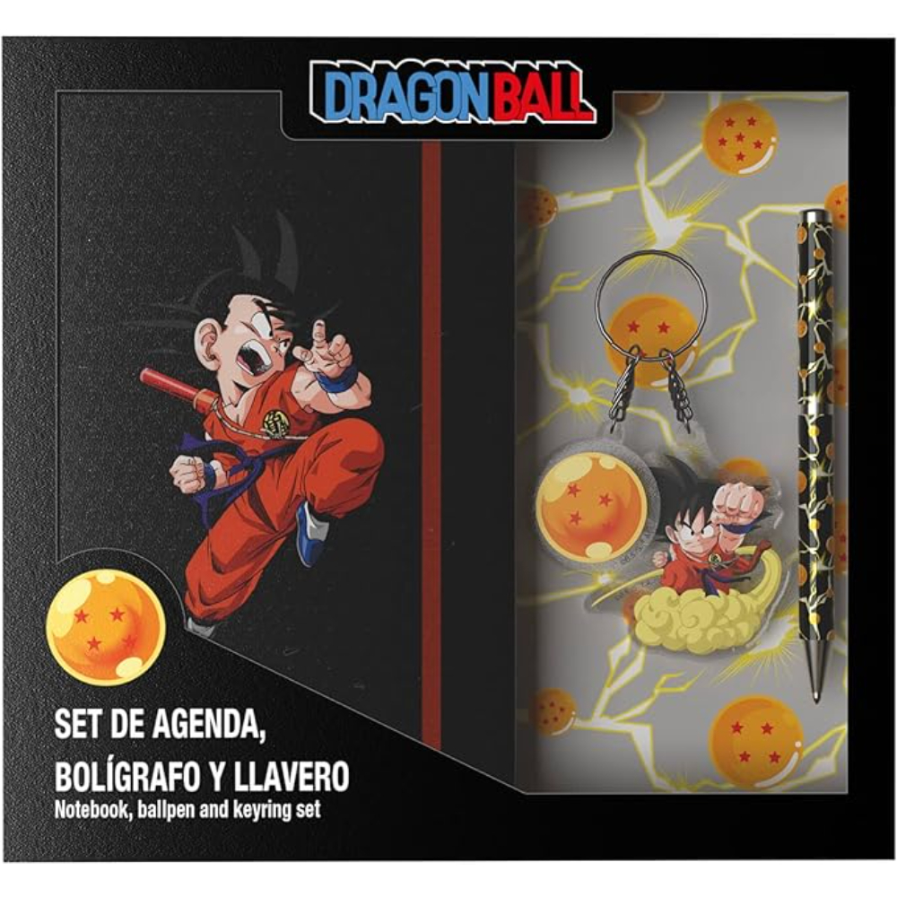 Dragon Ball CYP Set Regalo con Diario Bolígrafo y Llavero 78116