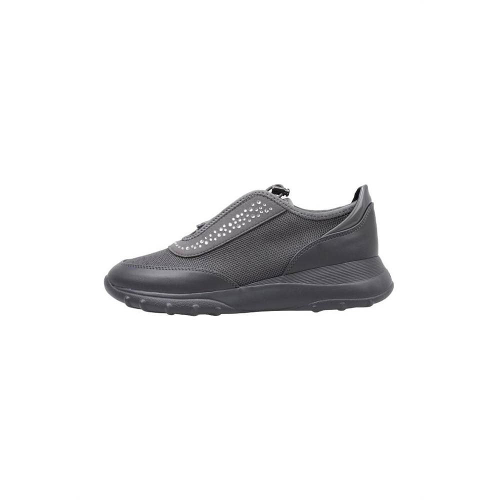 Geox D ALLENIEE C Deportivas Planas Mujer Gris