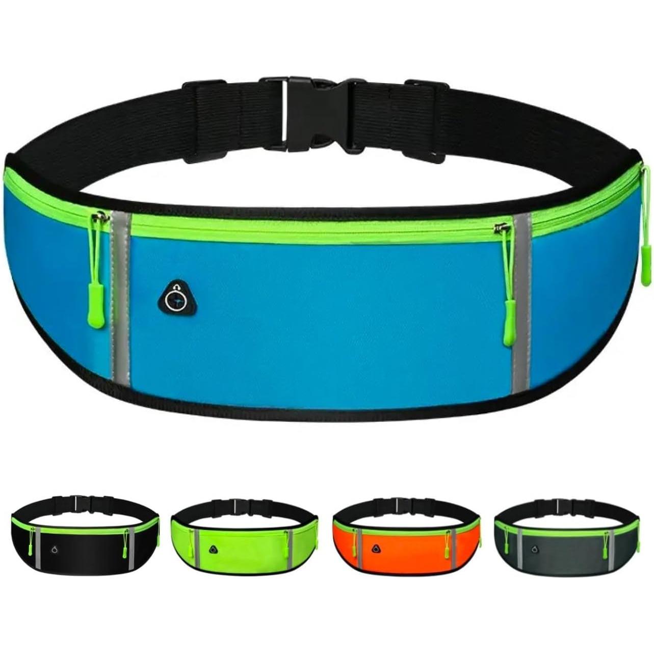 CA Riñonera Running para Hombre y Mujer, Riñonera Deportiva, Cinturón Elástico y Ajustable en Todas Las Cintas.IT