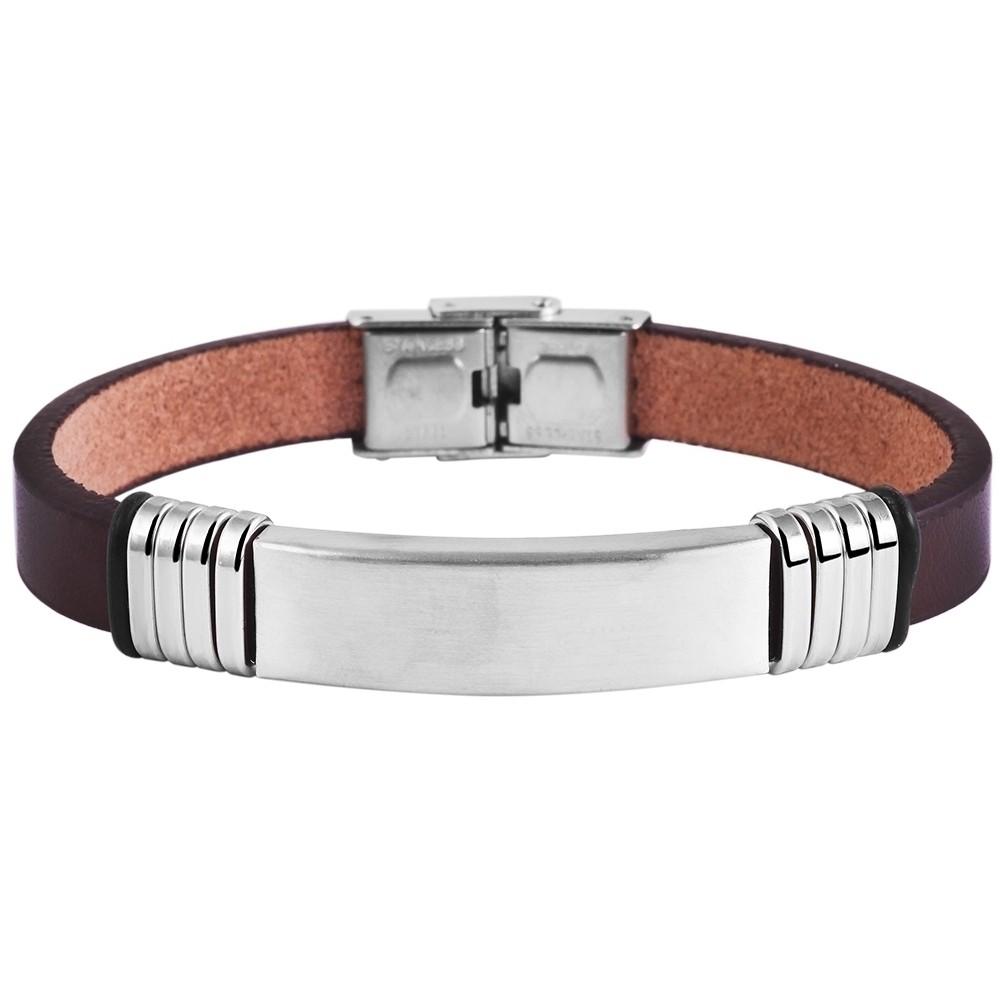 Akzent® Pulsera em Pele Genuína