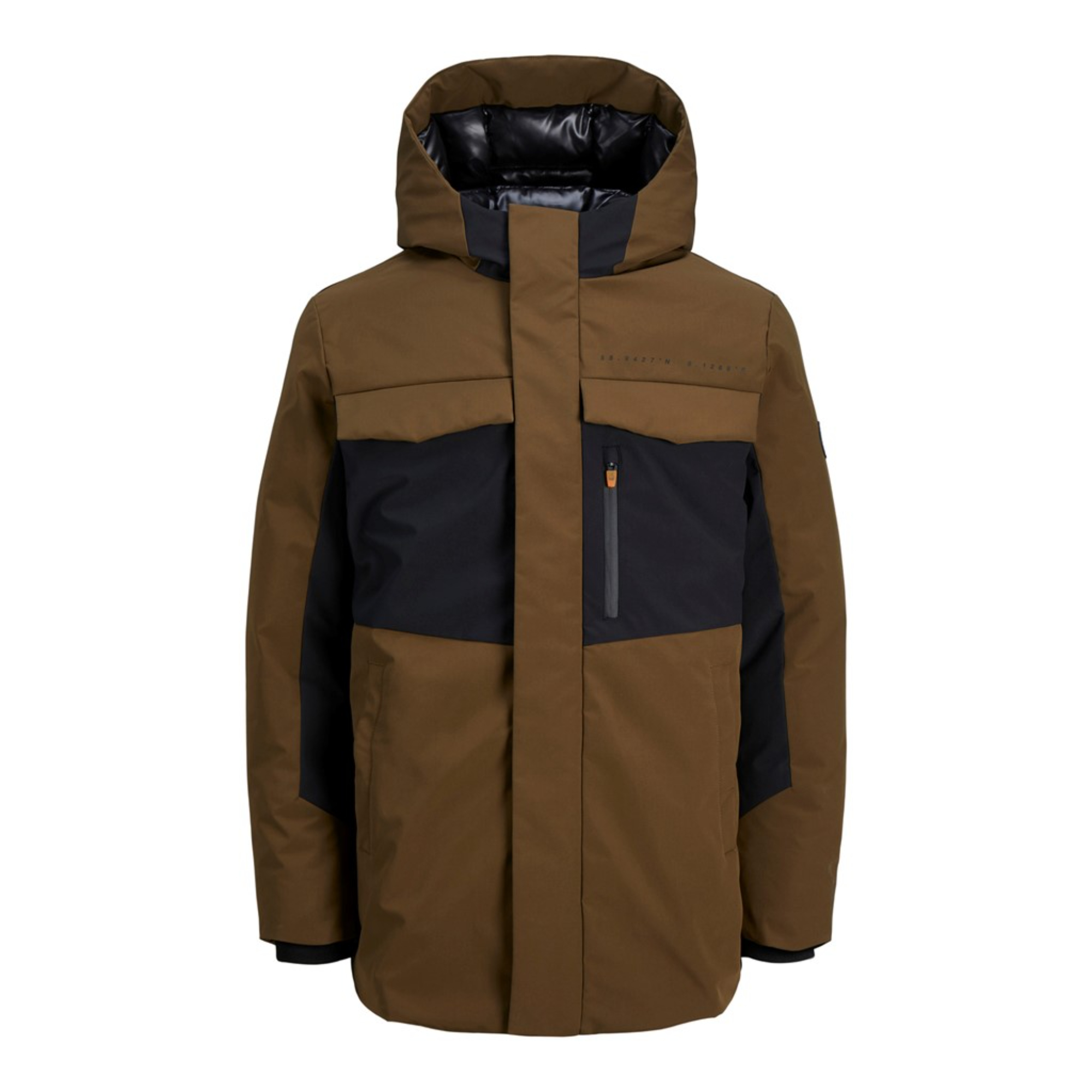 JACK&JONES Hombre Anorak Chaqueta Cazadora Parka Abrigo 28243