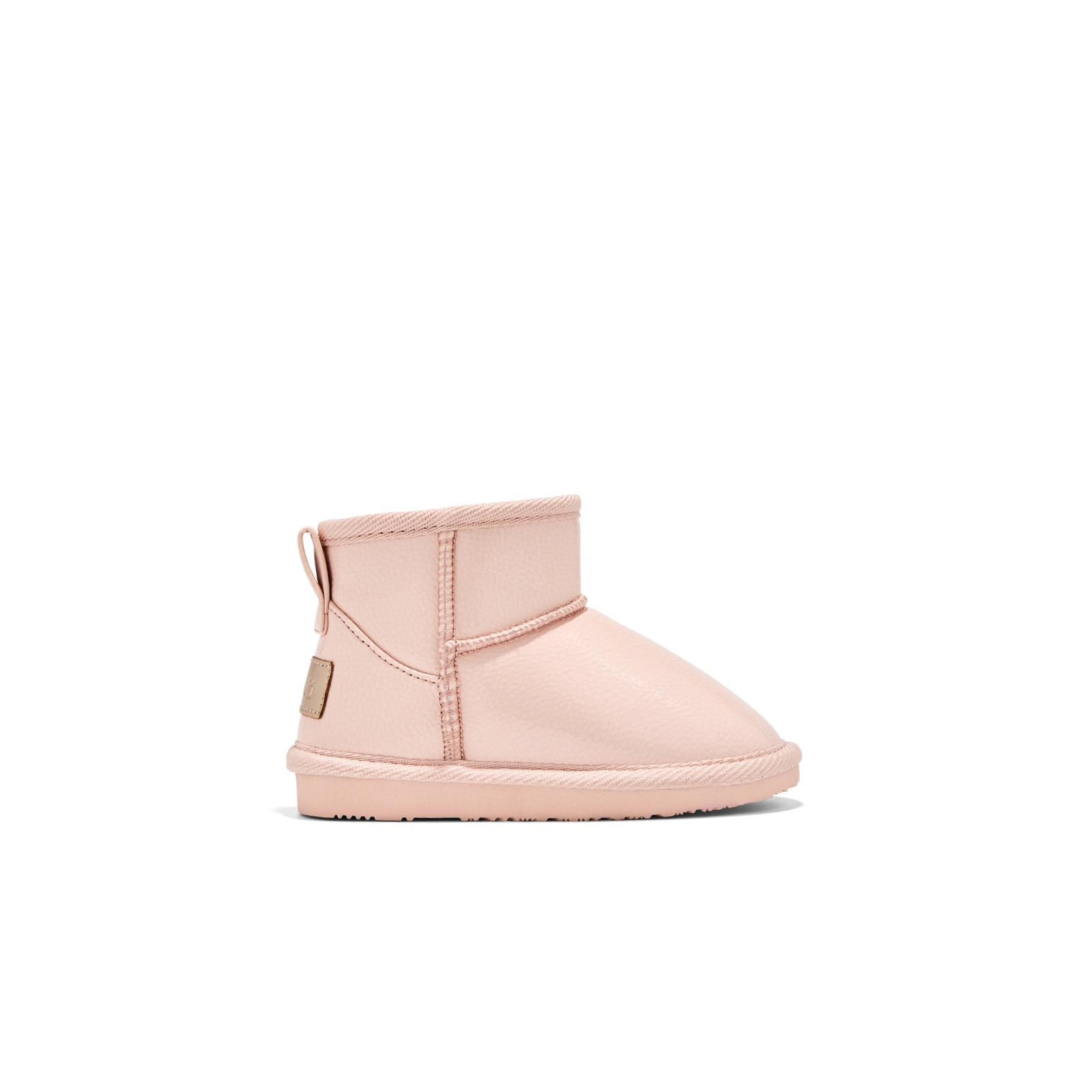 B&W Break&Walk - Botas Australianas Mini de Charol Rosa para Niña