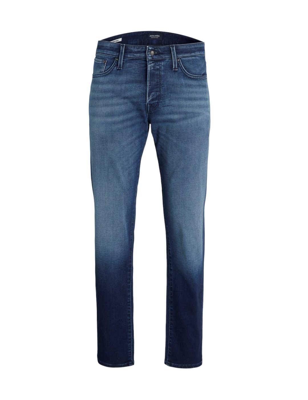 Jack & Jones Pantalón Vaquero Hombre Jack&Jones Glenn Azul Marino Slim