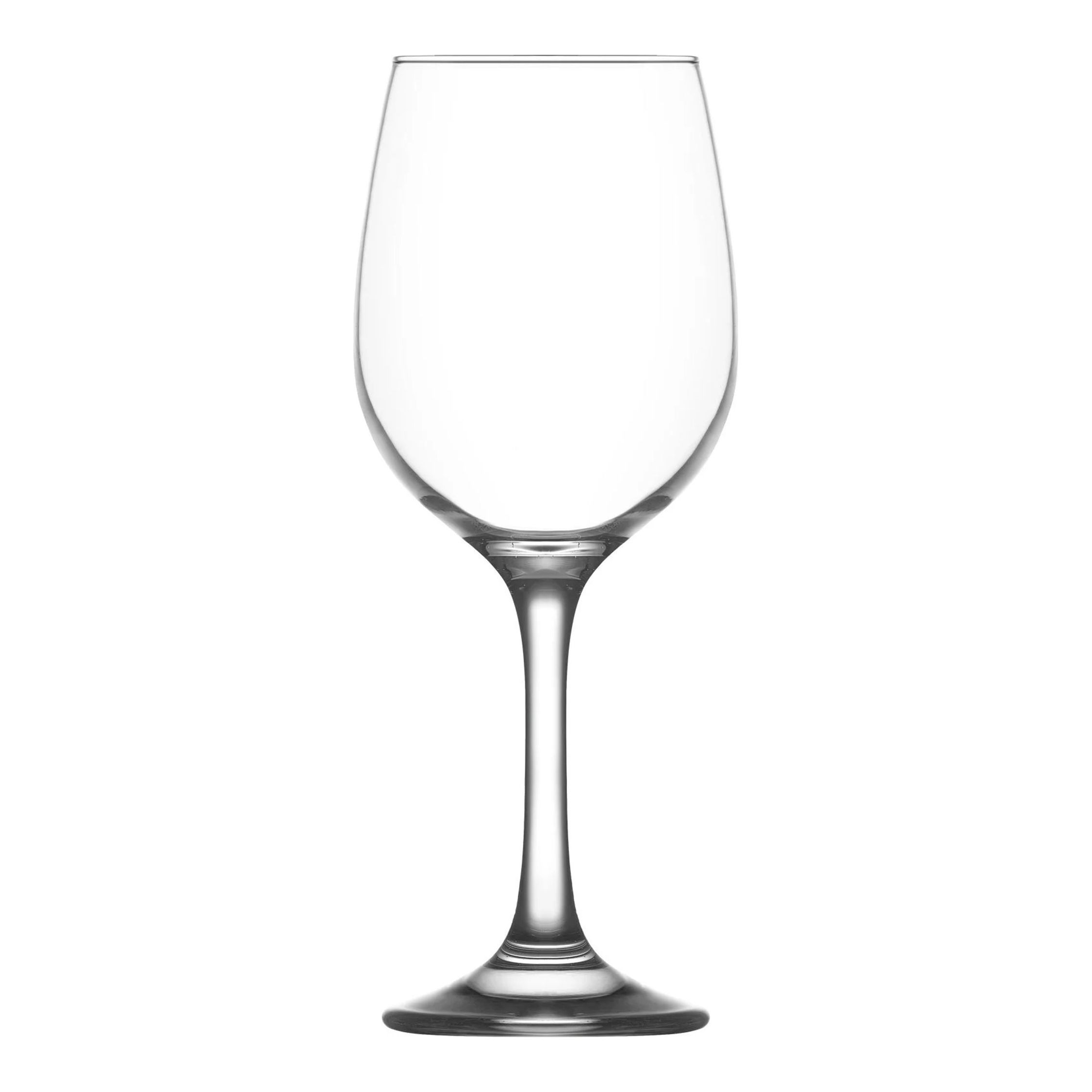 LAV - Set 6 Copas Vino/Agua 395cc - Elegante y Funcional - Cristal de Alta Calidad - Ideal para Degustaciones, Catas y Eventos | AMYSTYLE