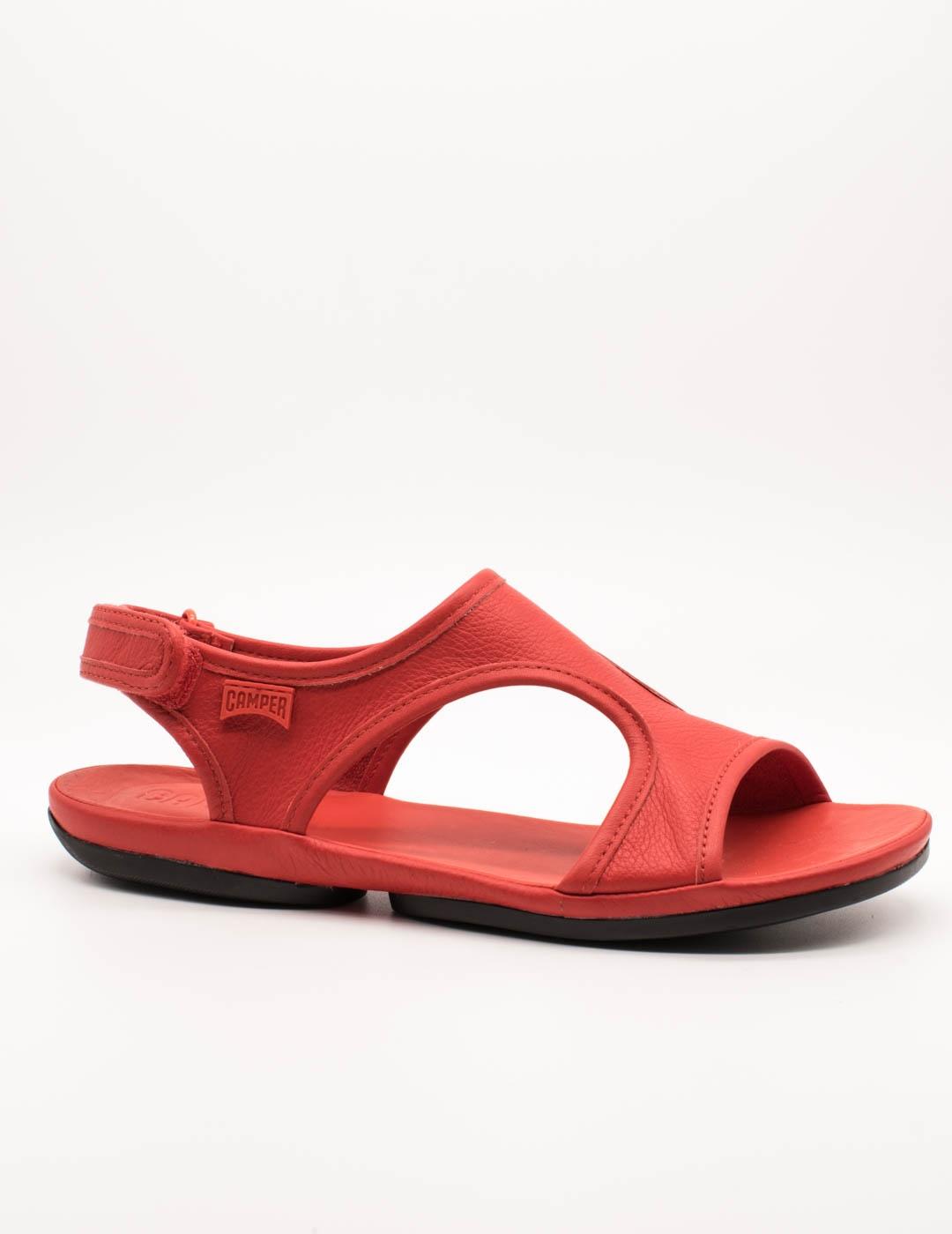 Sandalia Camper K201645-004 Right Rojo de Mujer