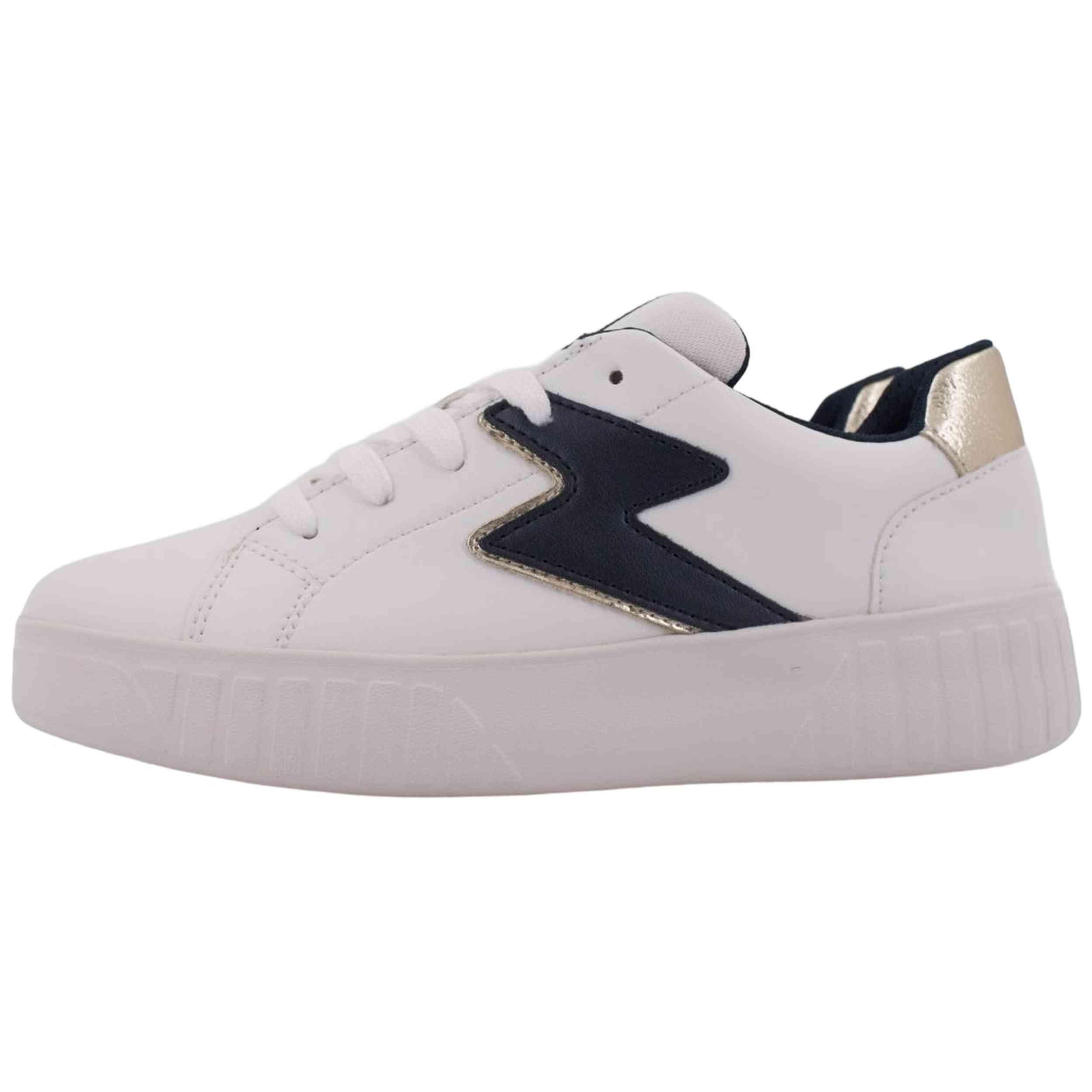 Zapatillas Geox modelo Mikiroshi para Niñas en color Blanco