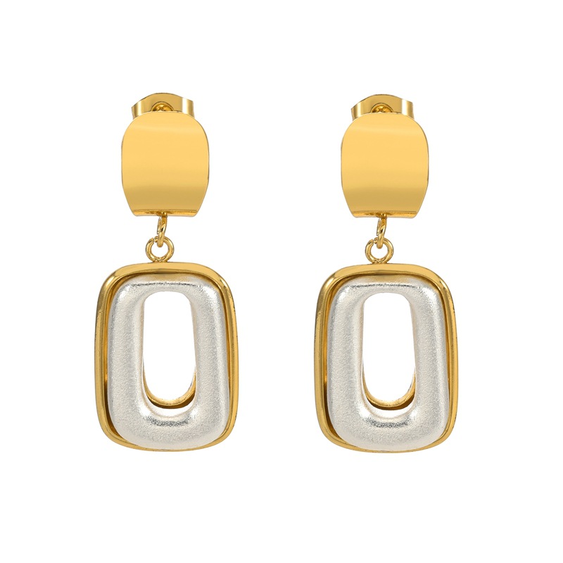 Pendientes elegantes, pendientes de botón de estilo vintage para mujer