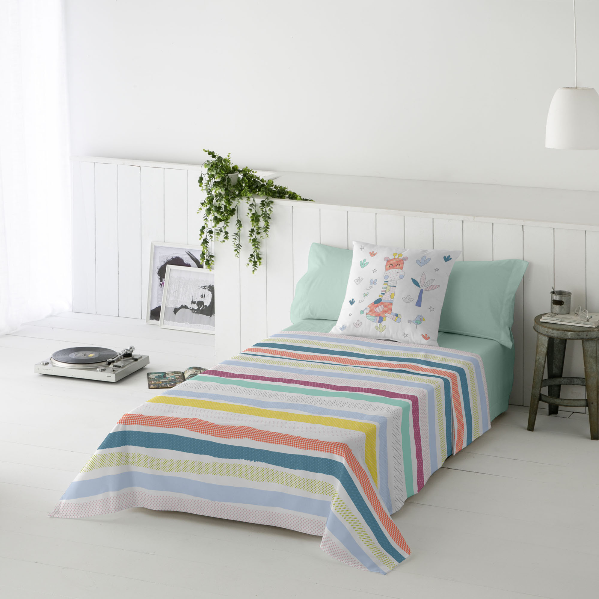 COOL KIDS - Juego de Sábanas Infantil Estampado - 100% Algodón Extrasuave - 17 Modelos Disponibles - Cama 90/105 cm - Fabricado en España