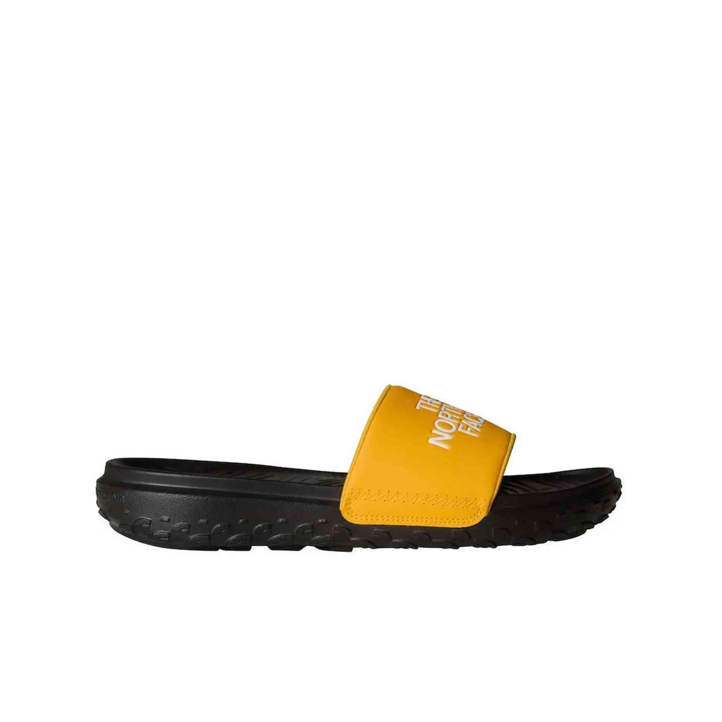 Calzado The North Face modelo M Never Stop Cush Slide Summit Gold/Tnf Black