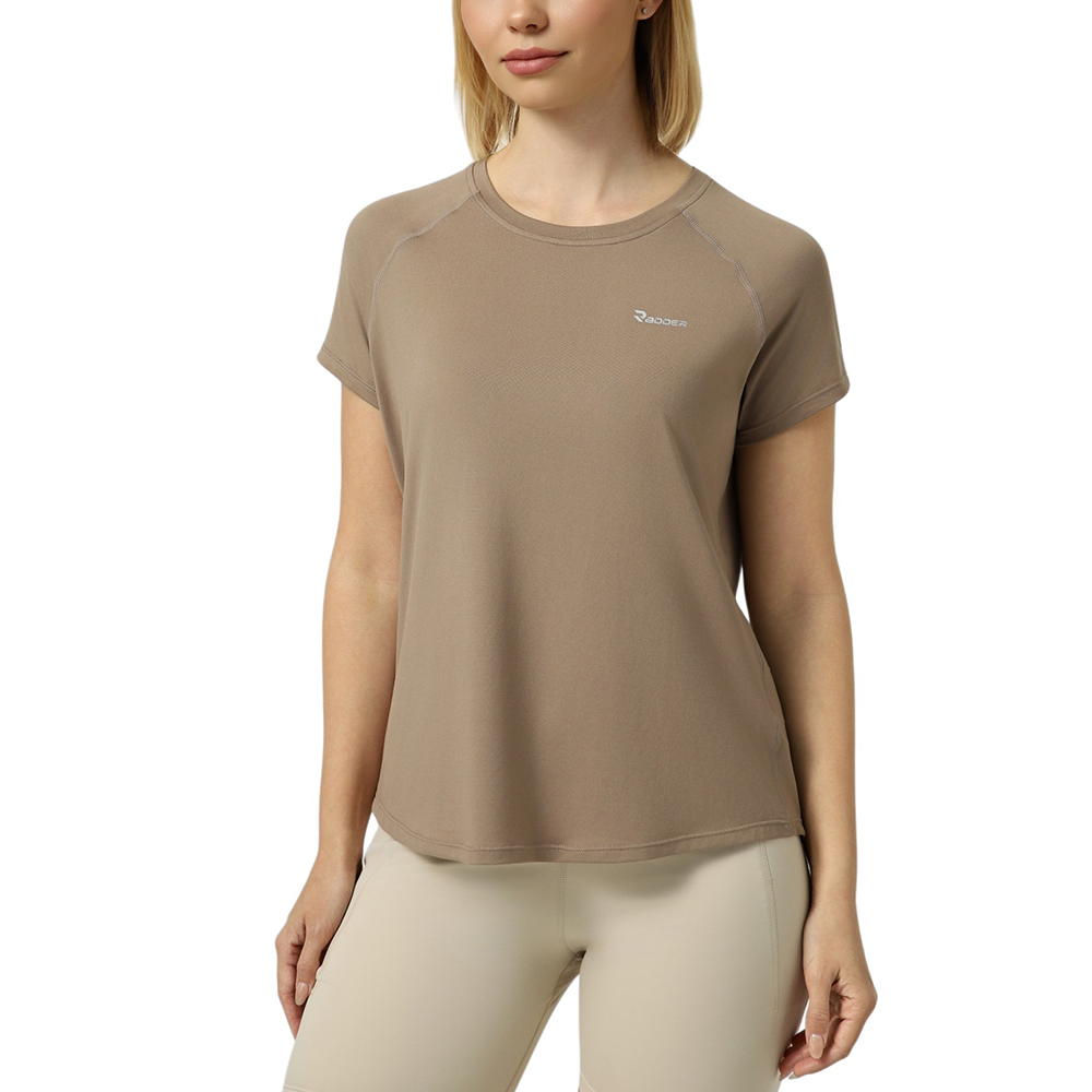 Camiseta de Mujer Radder Solvia - Tejido de punto sintético, asticidad, secado rápido, transpirabilidad y comodidad durante el movimiento