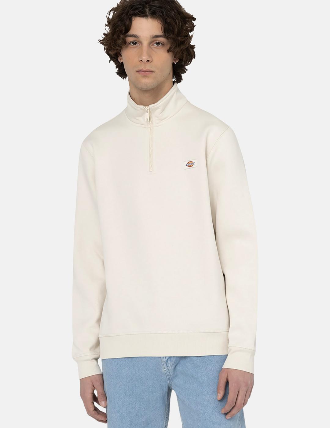 DICKIES SUDADERA OAKPORT ZIP BEIGE