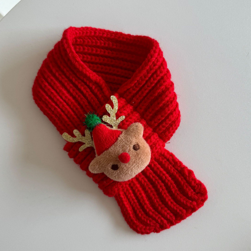 Bufanda para gatos y perros – Accesorio decorativo de otoño e invierno, cuello de punto abrigado para mascotas, gatos y gatitos