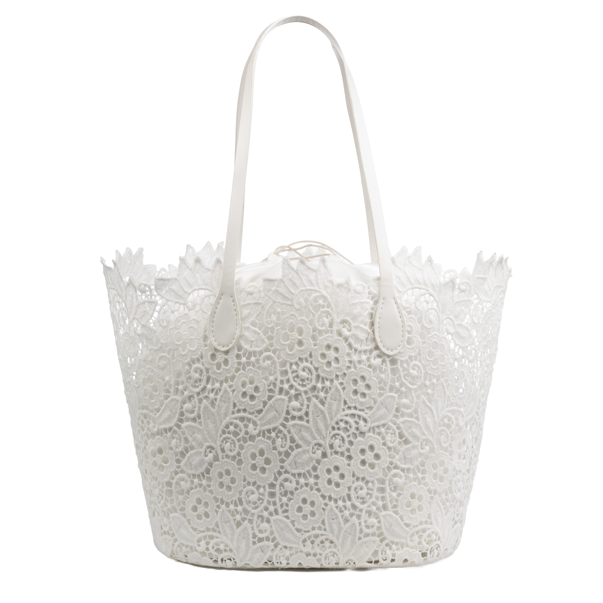 IRIA QUINTANA Belice Bolso de hombro Mujer. Fabricaco en algodón. 41,5x17x30 Cm.